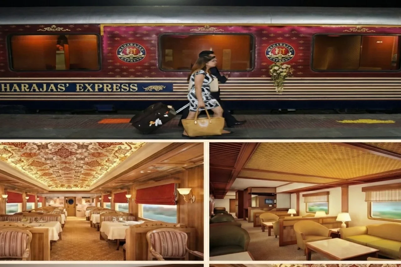 D reising Maharaja express train